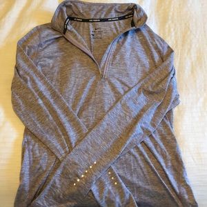 Nike dry fit quarter zip top